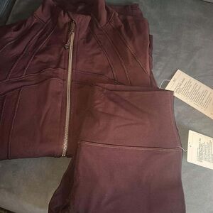 Lululemon Athletica Dark Maroon Joggers